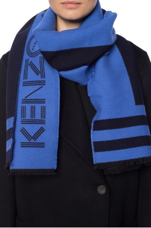 Scarf with logo, zdjęcie 2 Scarf with logo od Kenzo